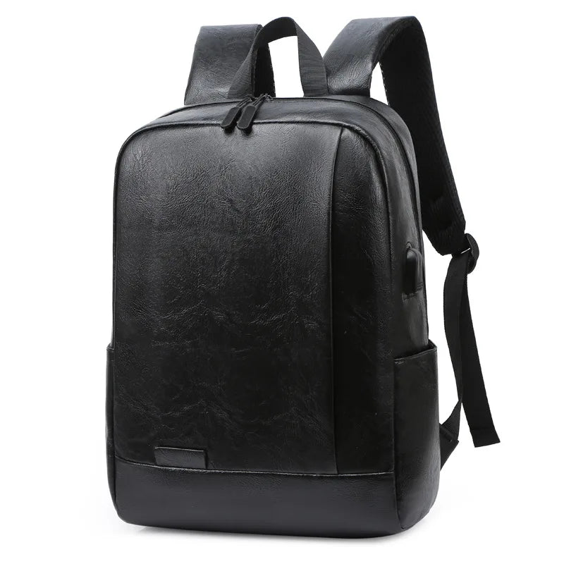 Mochila Executiva Monzzani MZ800 preta com porta USB, alças acolchoadas e compartimento para notebook de até 15,6 polegadas.