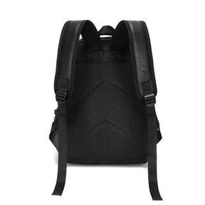 Mochila Executiva Monzzani MZ803 em couro, com alças acolchoadas, acabamento refinado e compartimento para notebook.